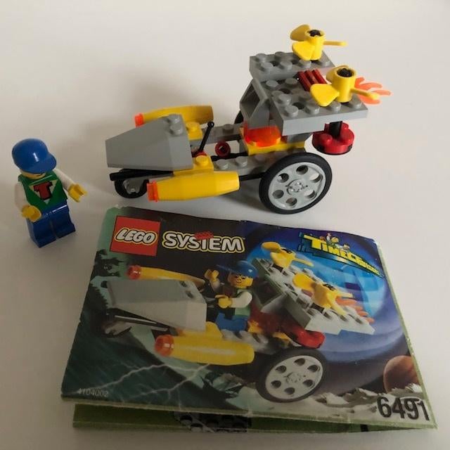 Legoset 6491 Rocket Racer, Lego, Ophalen of Verzenden, Zo goed als nieuw, Complete set