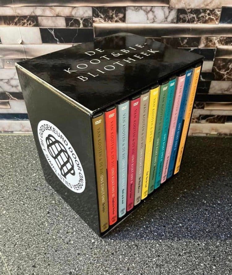 Van Kooten en De Bie - Bliotheek (11-Disc) Ons Kijkt Ons, Alle leeftijden, Ophalen of Verzenden, Zo goed als nieuw, Tv-programma of Sketches