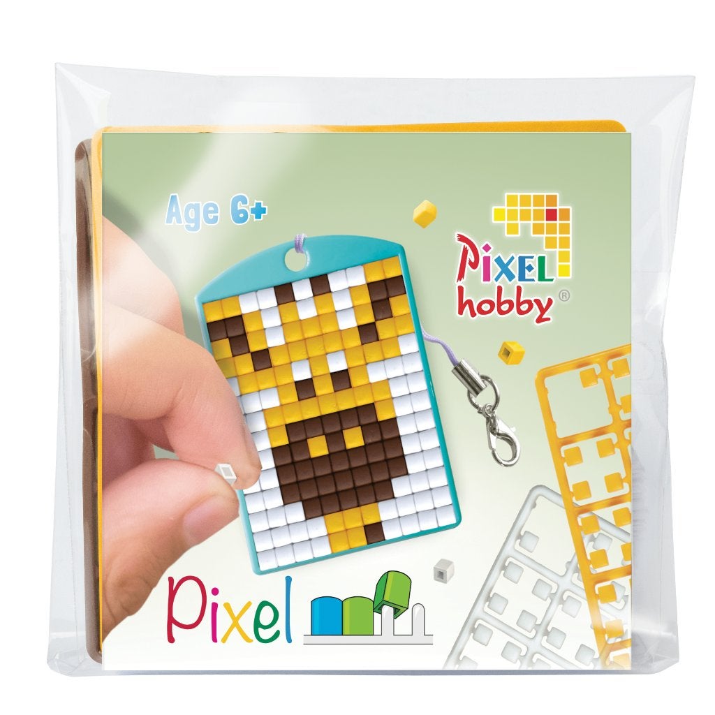Pixelhobby medaillon startset giraf sleutelhanger 23120, ., Dieren, Nieuw, Ophalen of Verzenden