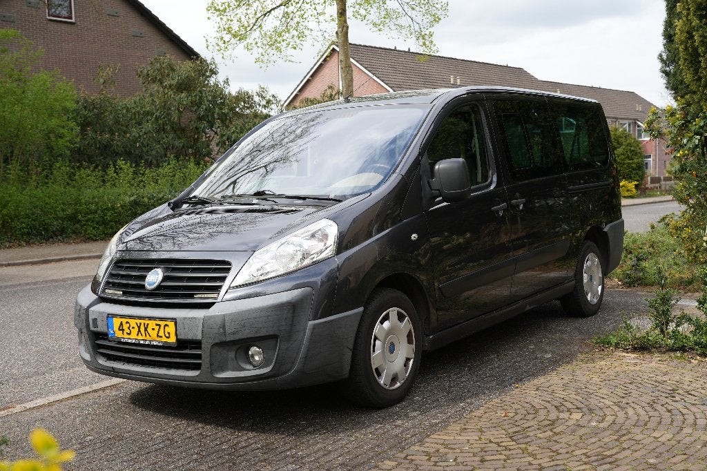 Fiat Scudo 2.0 TD L2H1, nieuwe APK, camper met 8 zitplaatsen, Auto's, Fiat, Stof, 8 stoelen, 2000 kg, Origineel Nederlands