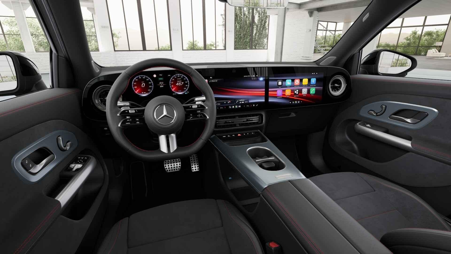 Mercedes-Benz GLB-Klasse 250+ Business Solution AMG 85.5 kWh, Achterwielaandrijving, Zwart, 607 km, Nieuw