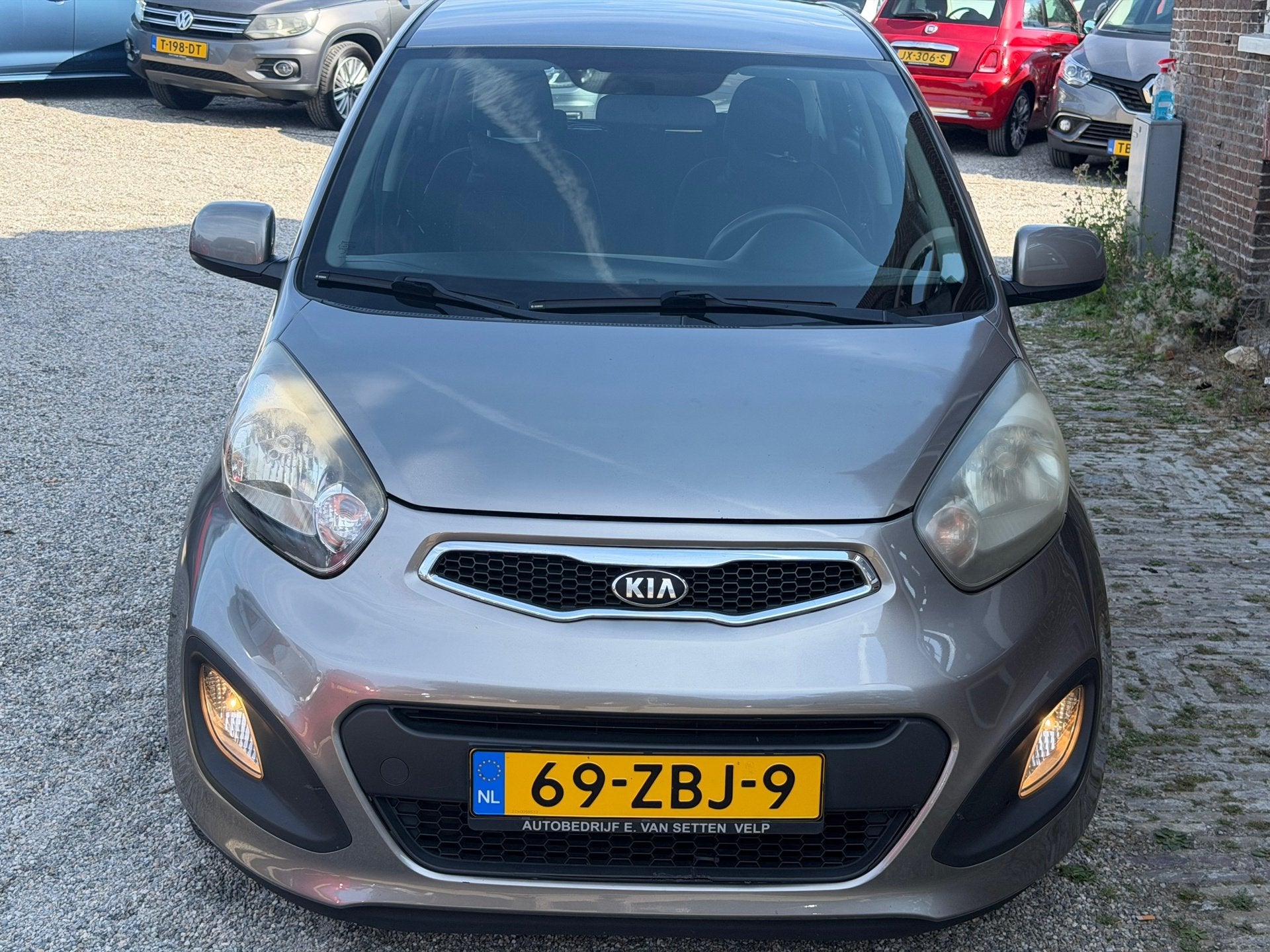 Kia Picanto 1.0 CVVT Comfort Pack Carplay Airco LMV Nette Au, Voorwielaandrijving, Euro 5, Gebruikt, 400 kg