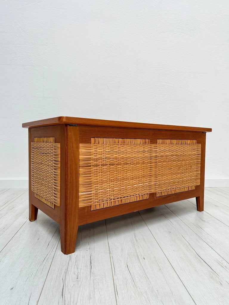 Kai Winding teak dekenkist opbergbank Poul Hundevad jaren 60, Ophalen of Verzenden, Zo goed als nieuw
