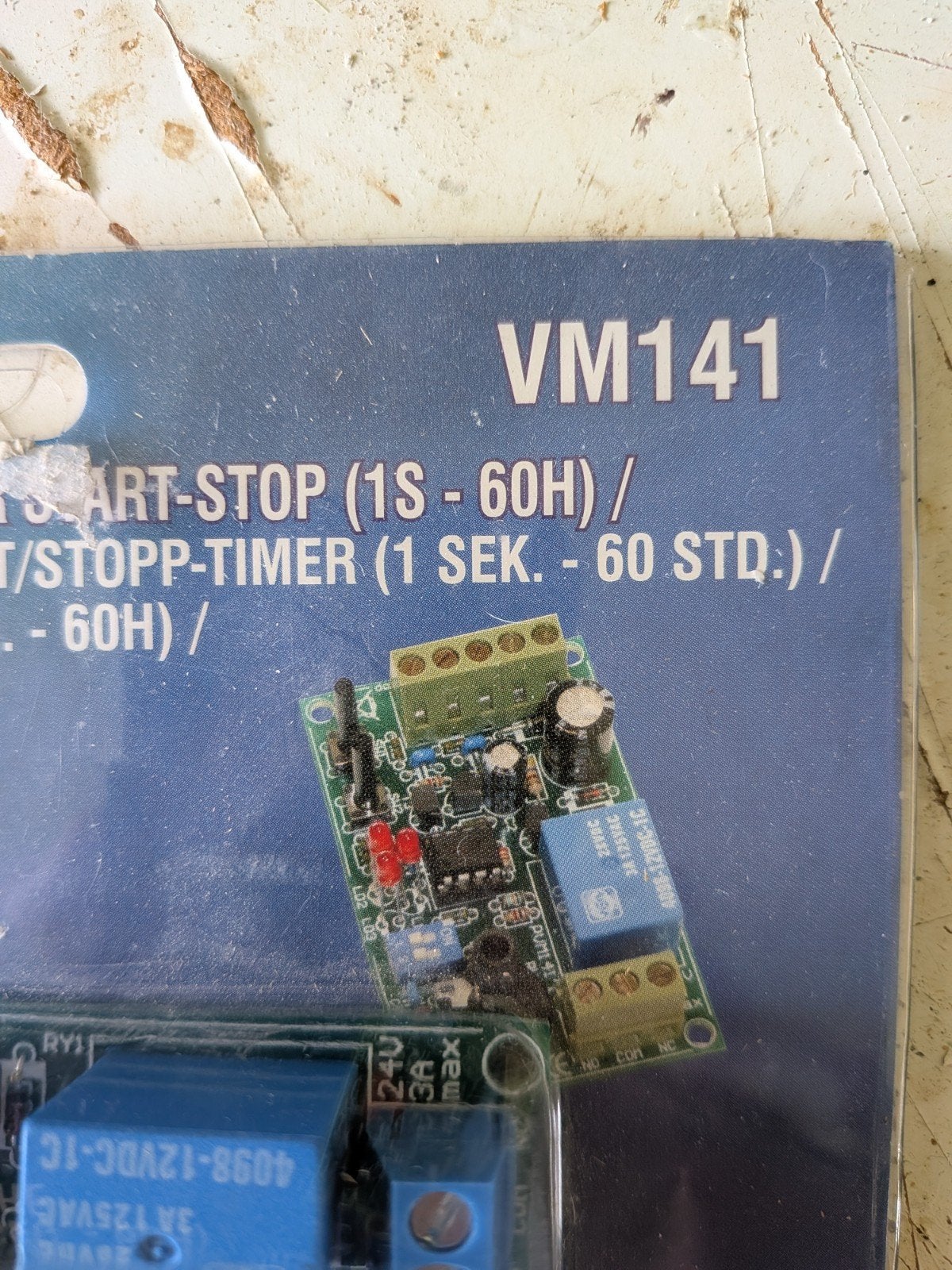 VM141 Start-Stop Timer voor Treinbaan Digitale Klok, Hobby en Vrije tijd, Ophalen of Verzenden, Nieuw