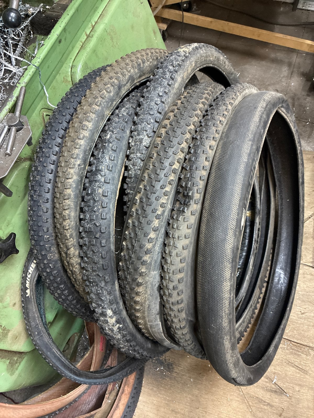 Diverse 29 inch MTB banden: Schwalbe, Bontrager, Specialized, Gebruikt, Band, Ophalen of Verzenden, Mountainbike