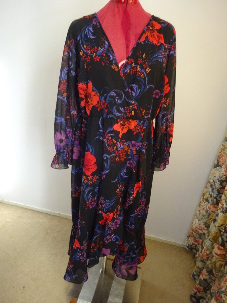 Miljuschka midi jurk mt 46, Miljuschska, Overige kleuren, Maat 46/48 (XL) of groter, Ophalen of Verzenden