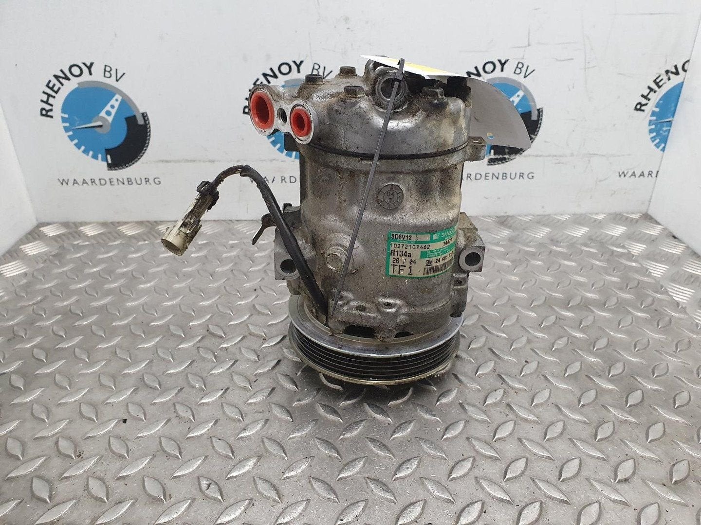 OPEL CORSA 1.2-16V Rhythm  AIRCO COMPRESSOR / AIRCOPOMP 2004, Auto-onderdelen, Ophalen of Verzenden, Gebruikt, ARN erkend