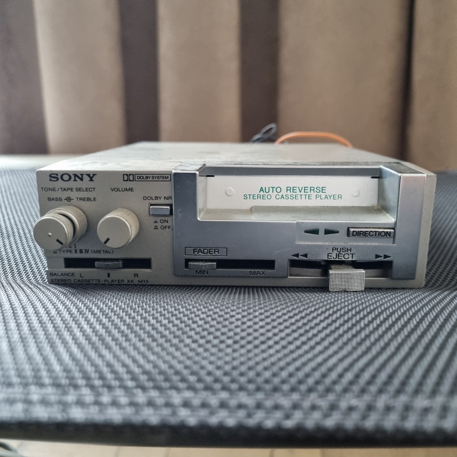 Sony XR-M11 Auto Reverse Stereo Cassette Speler, Auto diversen, Autoradio's, Ophalen, Gebruikt