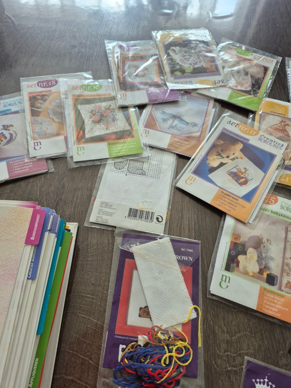 Creatief borduren, Ophalen, Patroon