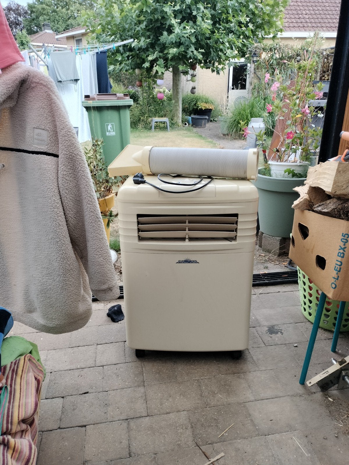 Mobiele airco Everglades AD701 - Koelen en ontvochtigen, Ophalen, Gebruikt, Minder dan 60 m³, Timer