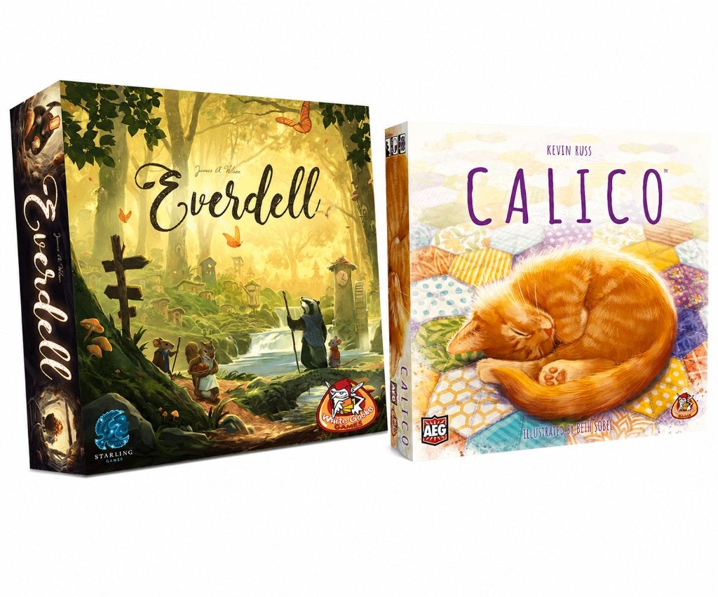Calico NL + Everdell Basisspel | ophalen mogelijk, Hobby en Vrije tijd, Gezelschapsspellen | Bordspellen, White Goblin Games, Nieuw