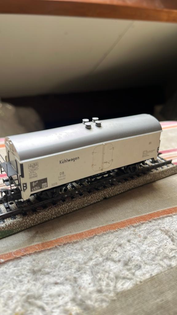 Te koop koelwagon van marklin 4620, Wisselstroom, Wagon, Ophalen of Verzenden, Zo goed als nieuw