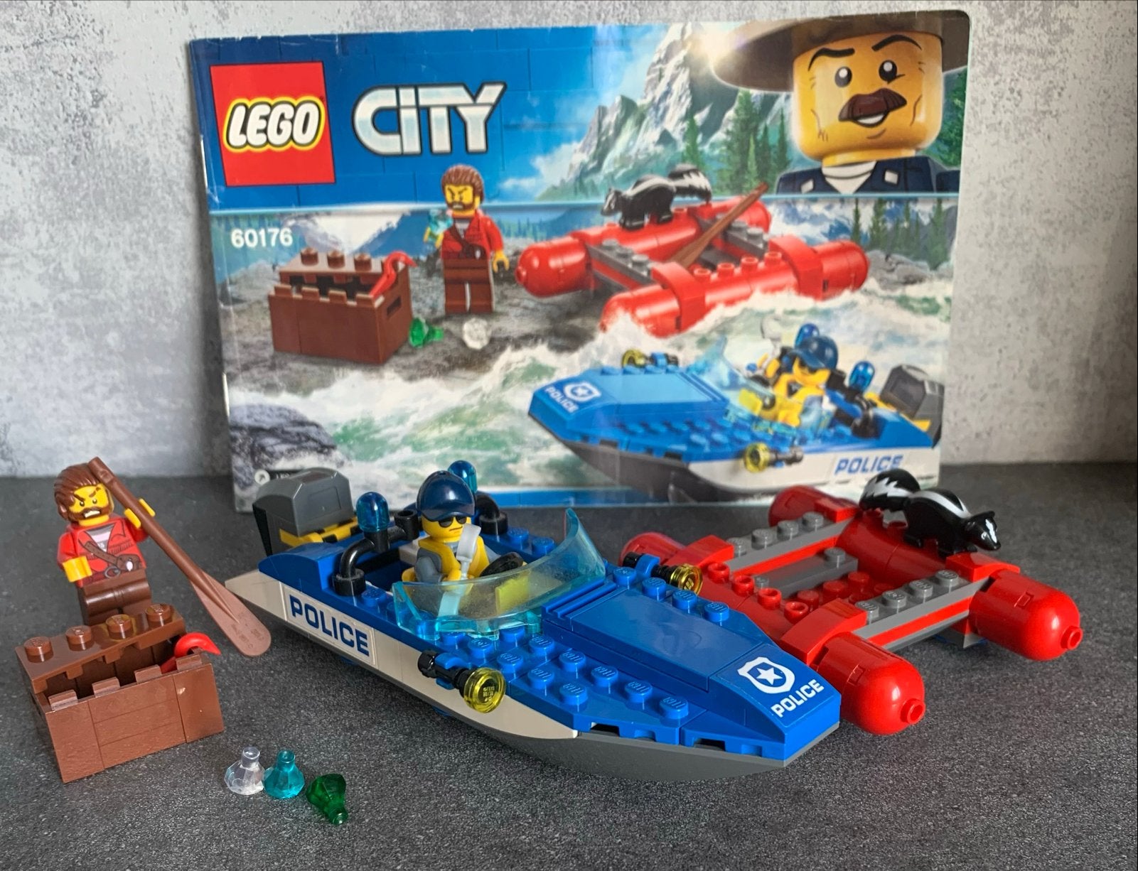 LEGO City 60176 Wildwater Ontsnapping, Ophalen of Verzenden, Zo goed als nieuw