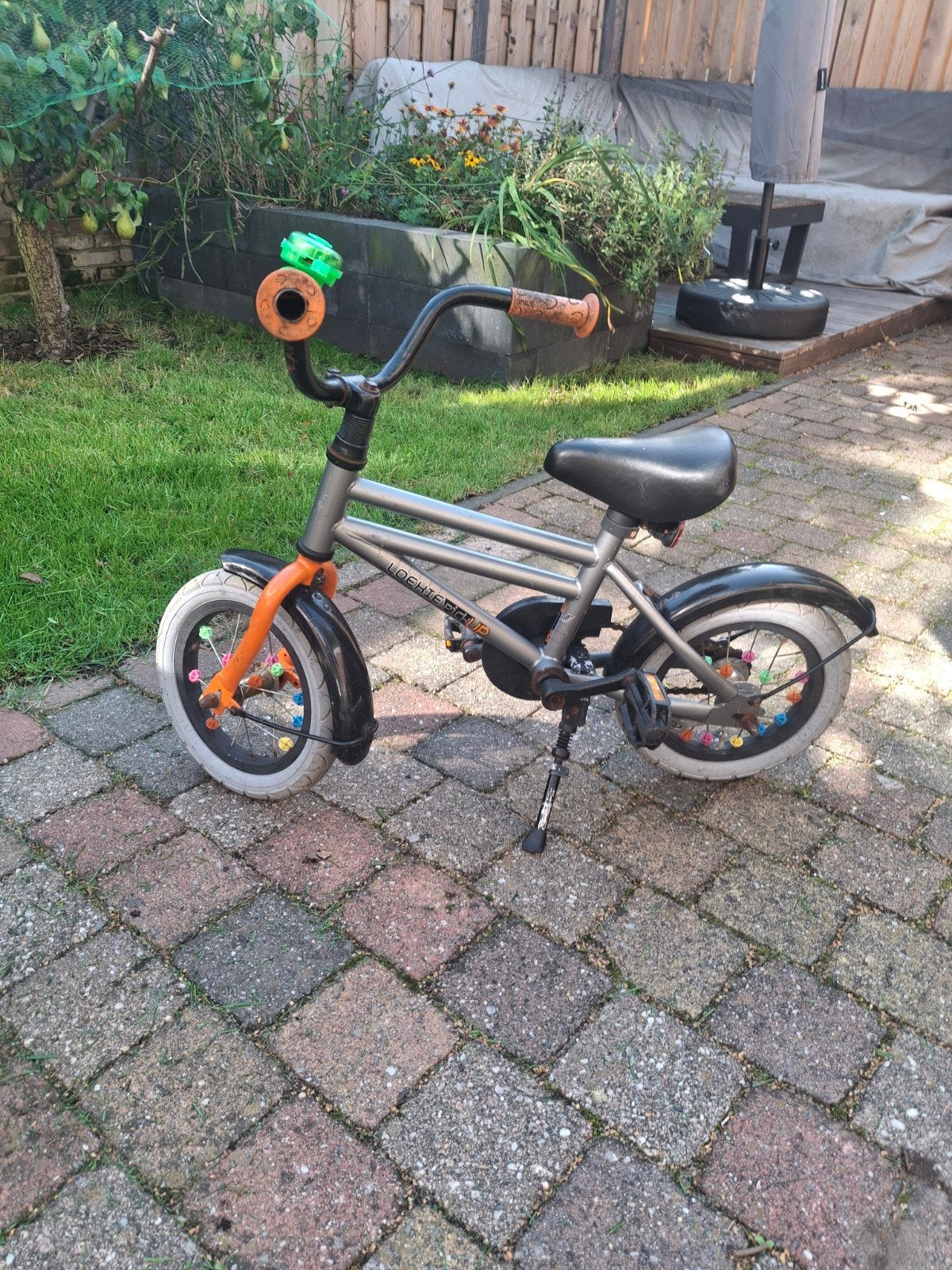 Te koop Loekie kinderfietsje, Fietsen en Brommers, Fietsen | Kinderfietsjes, Ophalen, Terugtraprem, Gebruikt, Loekie