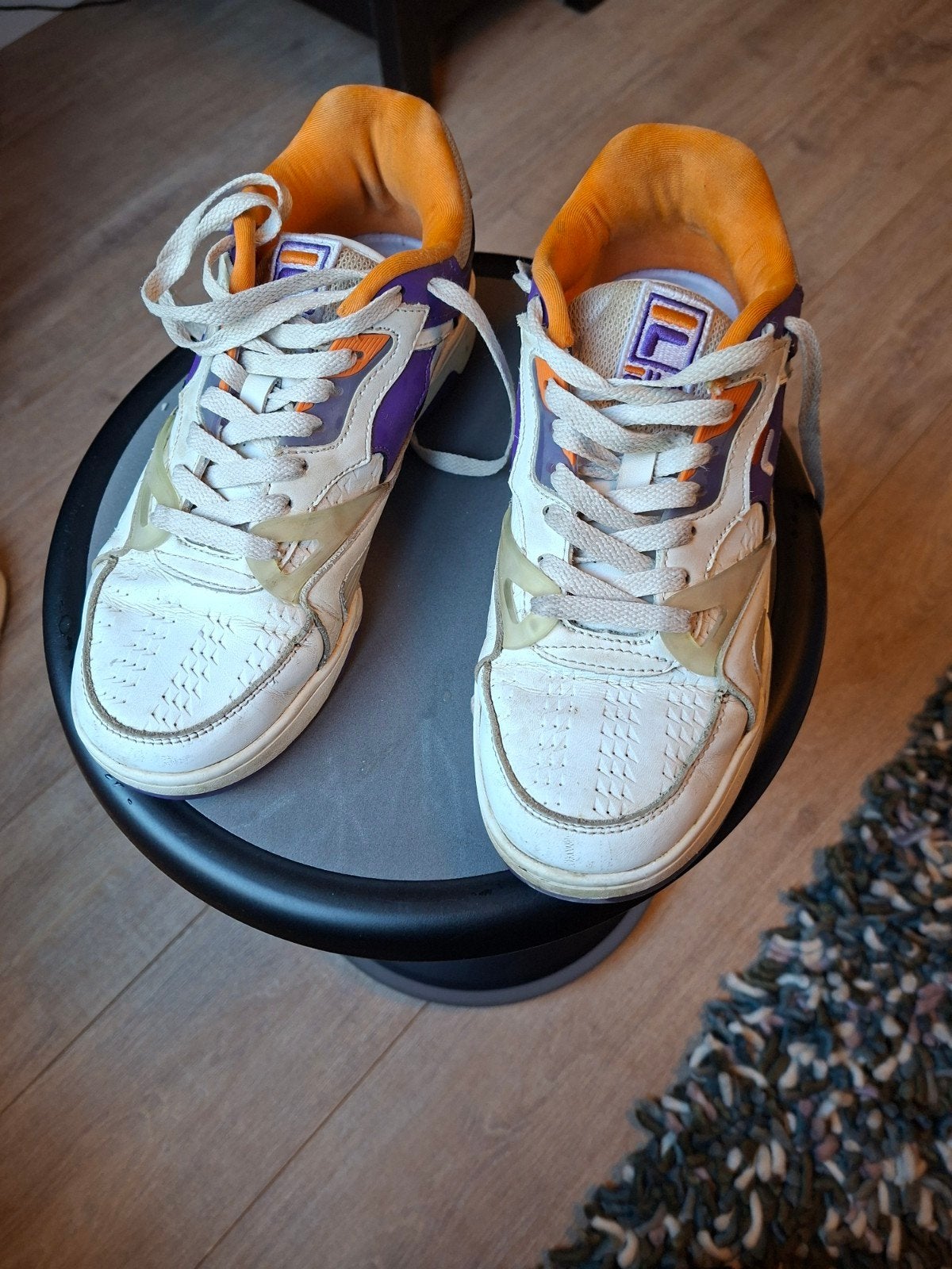 Fila sneakers paars, oranje, wit, Kleding | Heren, Schoenen, Overige kleuren, Ophalen of Verzenden, Sneakers of Gympen, Fila