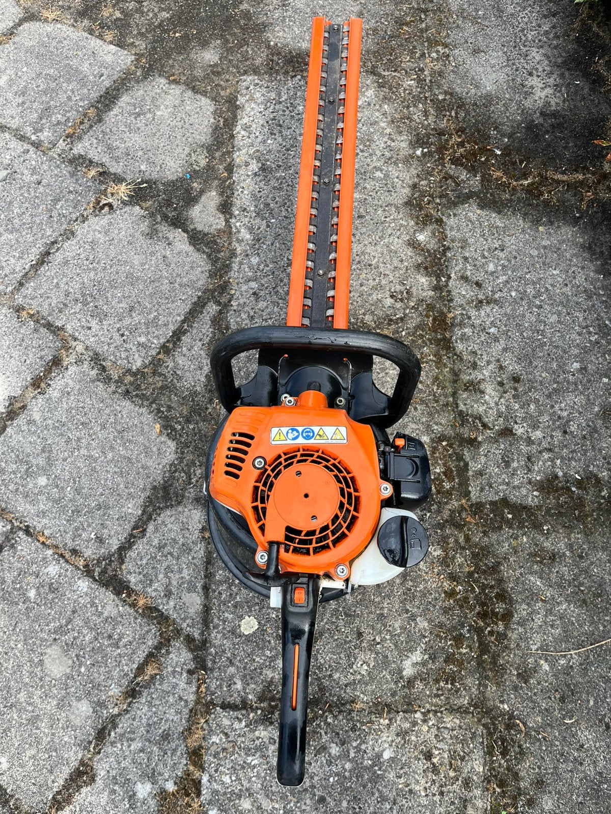 Nette Stihl HS45 heggenschaar 06.2014, Ophalen of Verzenden, Gebruikt, Benzine
