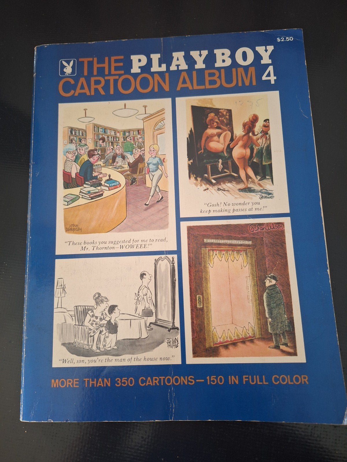 The Playboy Cartoon Album 4 - Vintage Stripboek, Gelezen, Eén stripboek, Diverse auteurs, Ophalen of Verzenden