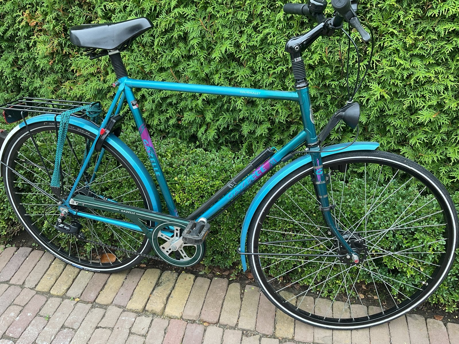 Gazelle Tourmalet herenfiets - Goede Staat, Ophalen, Gebruikt, Versnellingen, 57 tot 61 cm