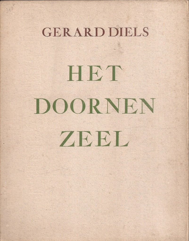 Diels, Gerard - Het Doornen Zeel Gedichten De Ceder 1946, Boeken, Gelezen, Gerard Diels, Ophalen of Verzenden, Eén auteur