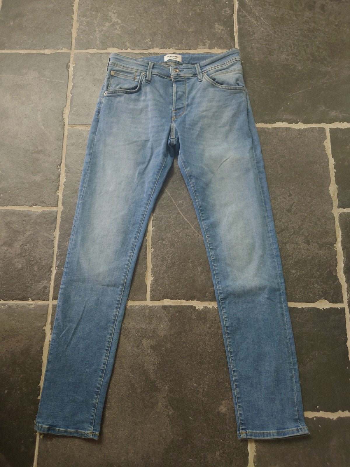 Jack & Jones, Glenn Slim Fit, W31 L32, Lblauw, zgan! Rob3132, Blauw, W32 (confectie 46) of kleiner, Ophalen of Verzenden, Zo goed als nieuw