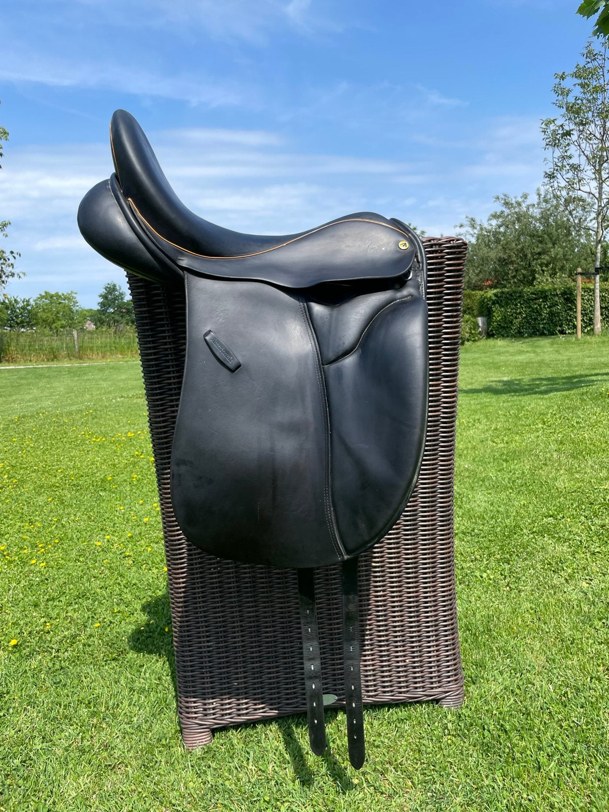 Anatomica Orion dressuurzadel 18 inch, Ophalen, Gebruikt, Dressuur