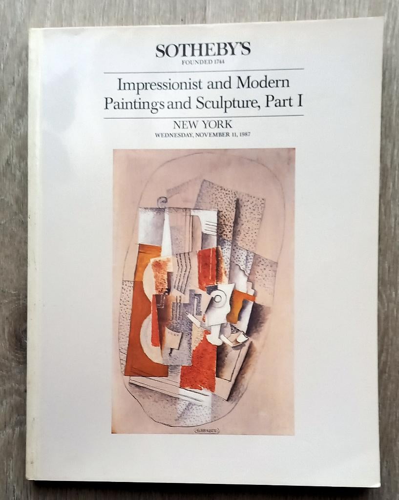Impressionist and Modern Paintings and Sculpture Sotheby P1, Ophalen of Verzenden, Gelezen