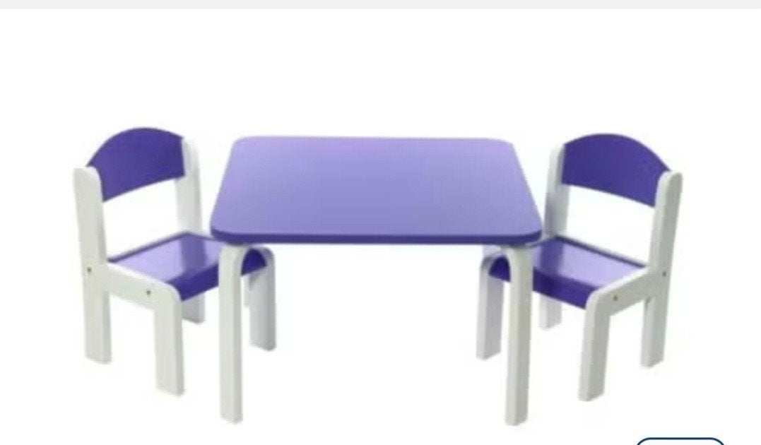 Kindertafel set (Momo) - tafel en 2 stoelen, Ophalen of Verzenden, Nieuw, Tafel(s) en Stoel(en)