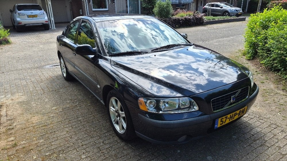 Volvo S60 2.4 automaat 2001 Blijvend Youngtimer, Auto's, Beige, S60, Zwart, 2435 cc