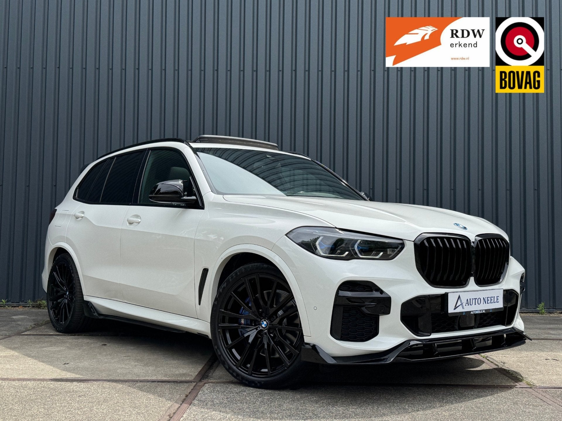 BMW X5 xDrive45e M Sport 394 pk Pano, Laser, 22", Trekhaak,, Auto's, Gebruikt, 394 pk, Wit, Vierwielaandrijving