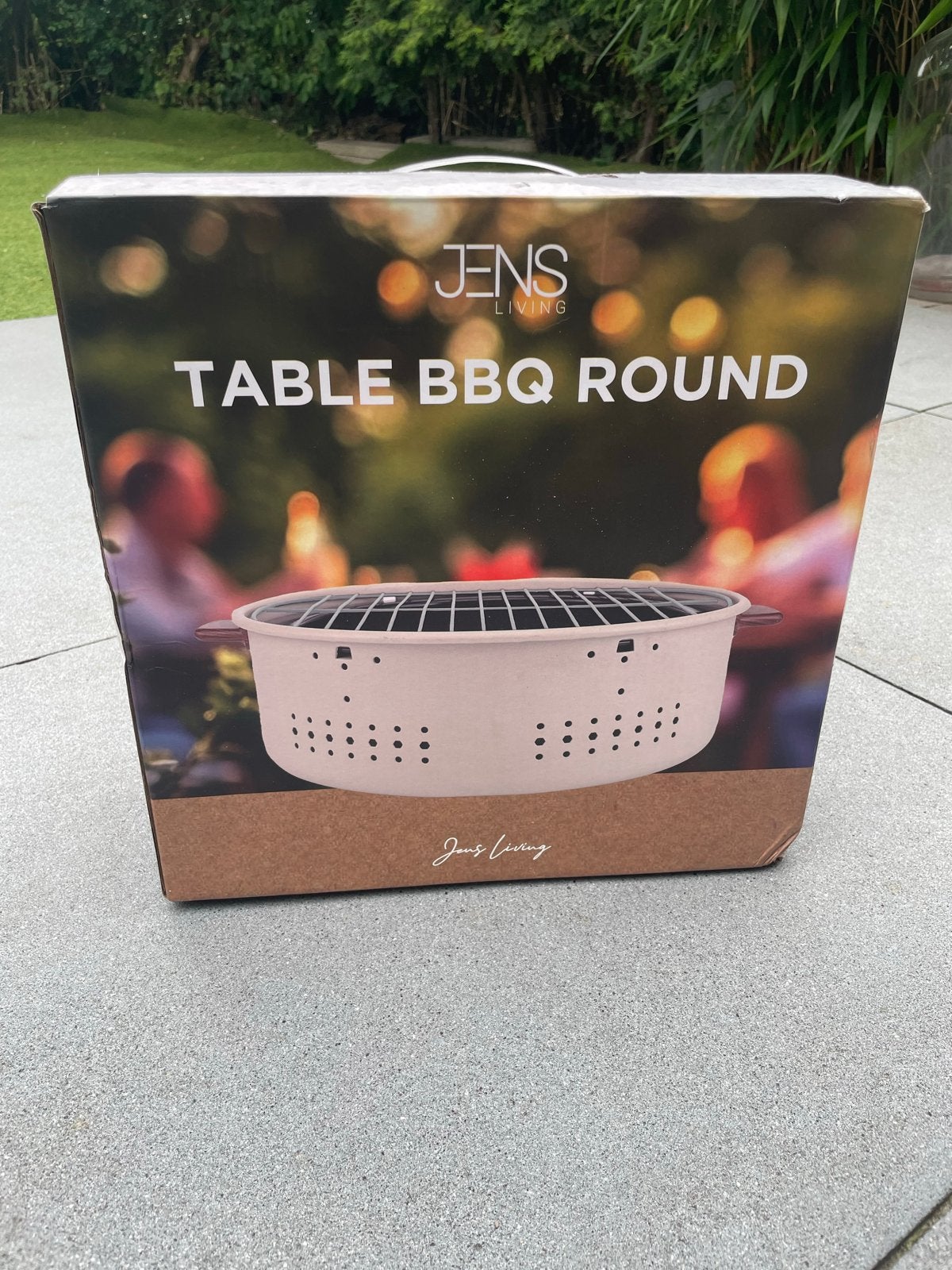 JENS LIVING TABLE BBQ ROUND - Compacte Tafelbarbecue, Ophalen, Nieuw