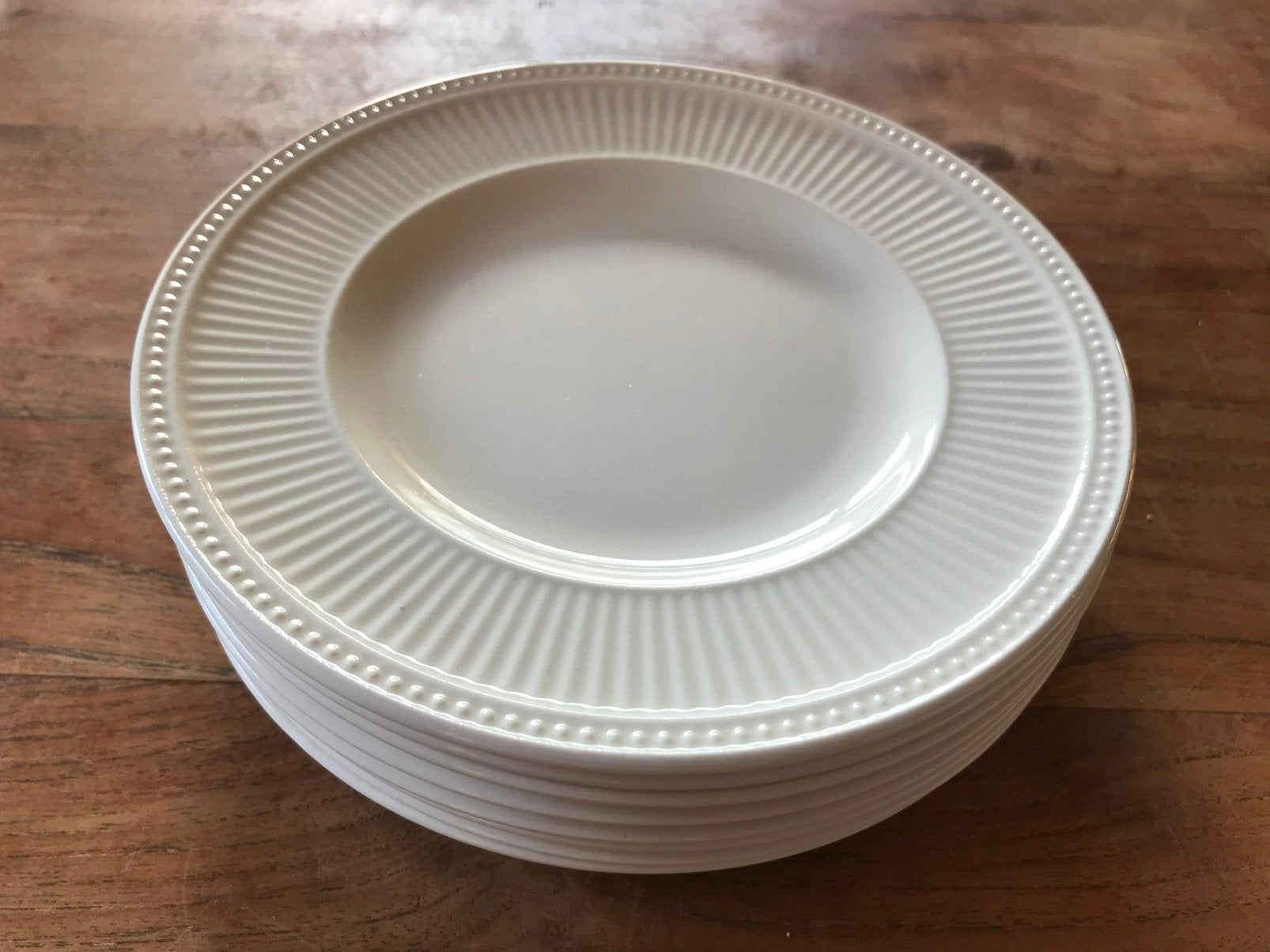 Wedgwood windsor 6 gebaksborden 18cm, Huis en Inrichting, Keuken | Servies, Ophalen of Verzenden, Zo goed als nieuw, Porselein