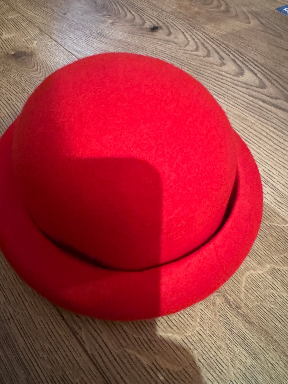 Rode wollen hoed van SIX - nieuw, Ophalen of Verzenden, Nieuw, One size fits all, Hoed