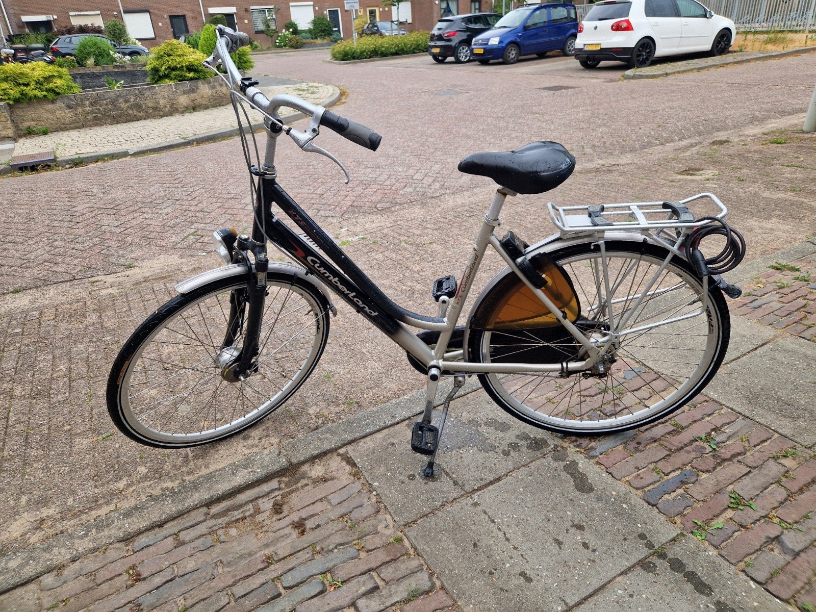 Cumberland damesfiets met 7 versnellingen, Gebruikt, Velgrem, Versnellingen, 50 tot 53 cm