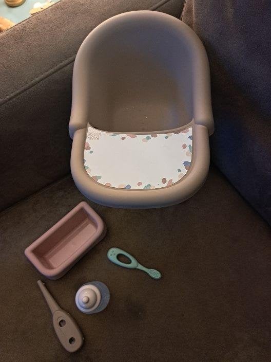 poppenstoeltje van het merk smoby, Ophalen, Zo goed als nieuw, Babypop
