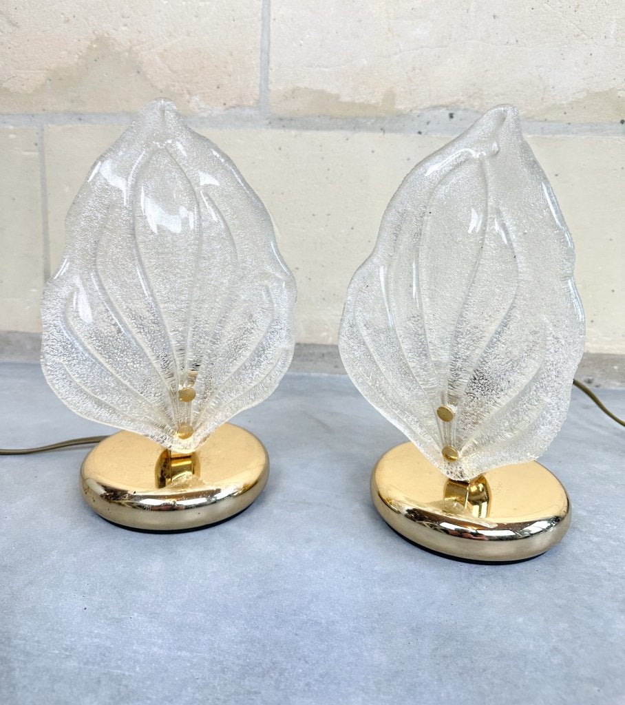 Vintage paar Novaresi tafellampen, Niet ingevuld, Gebruikt, Midcentury modern, Niet ingevuld