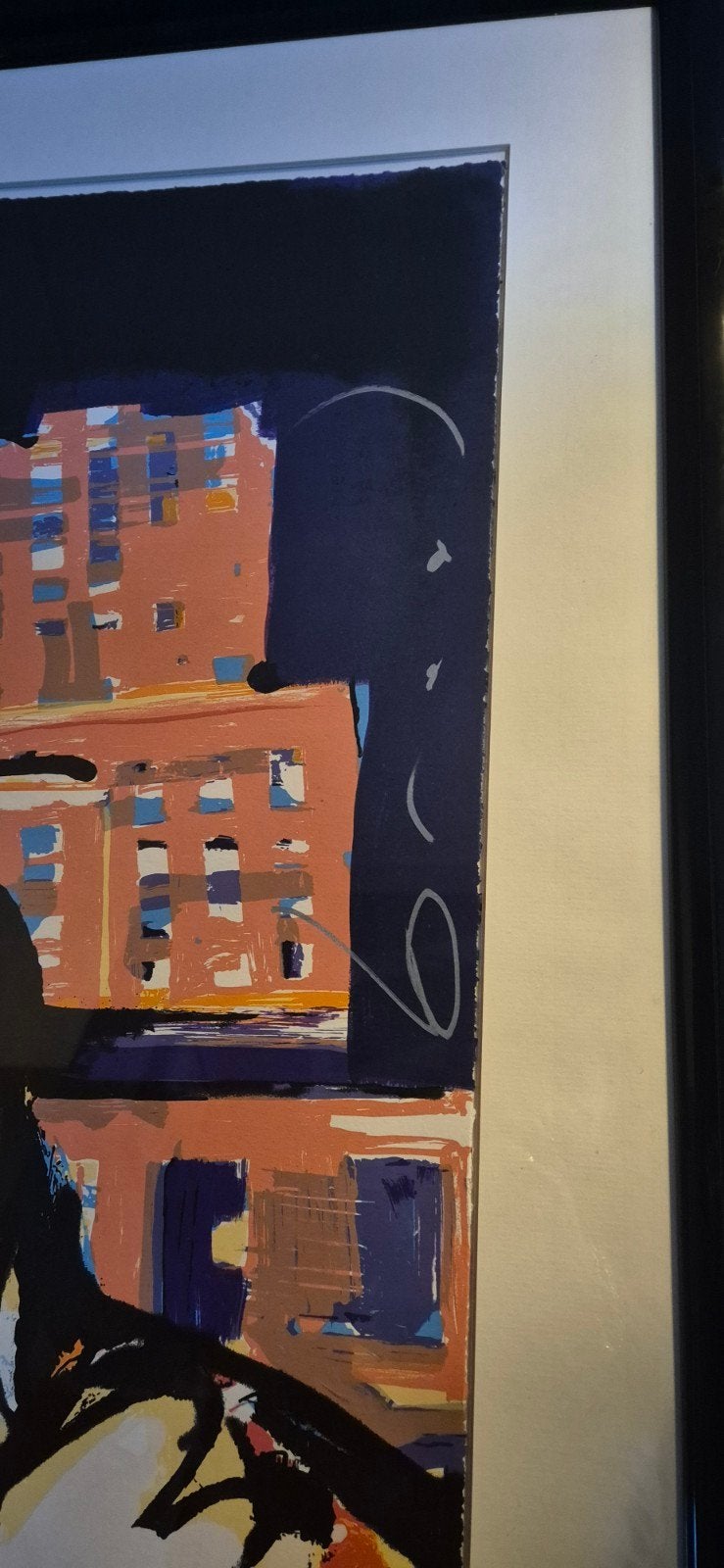 Herman Brood city love zeefdruk, Antiek en Kunst, Ophalen, Figuren, Print, Papier/karton