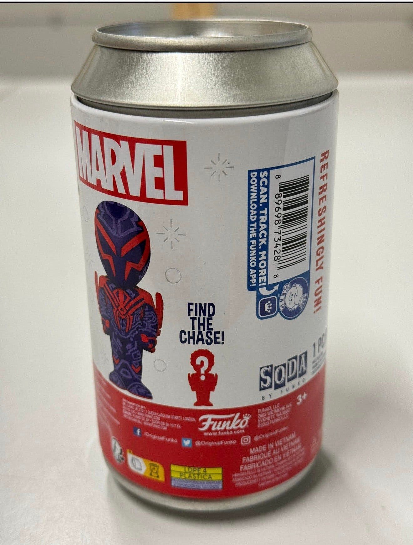 Funko Vinyl Soda Spider-Man Across the Spider-Verse 2099, P, P, P, Nieuw