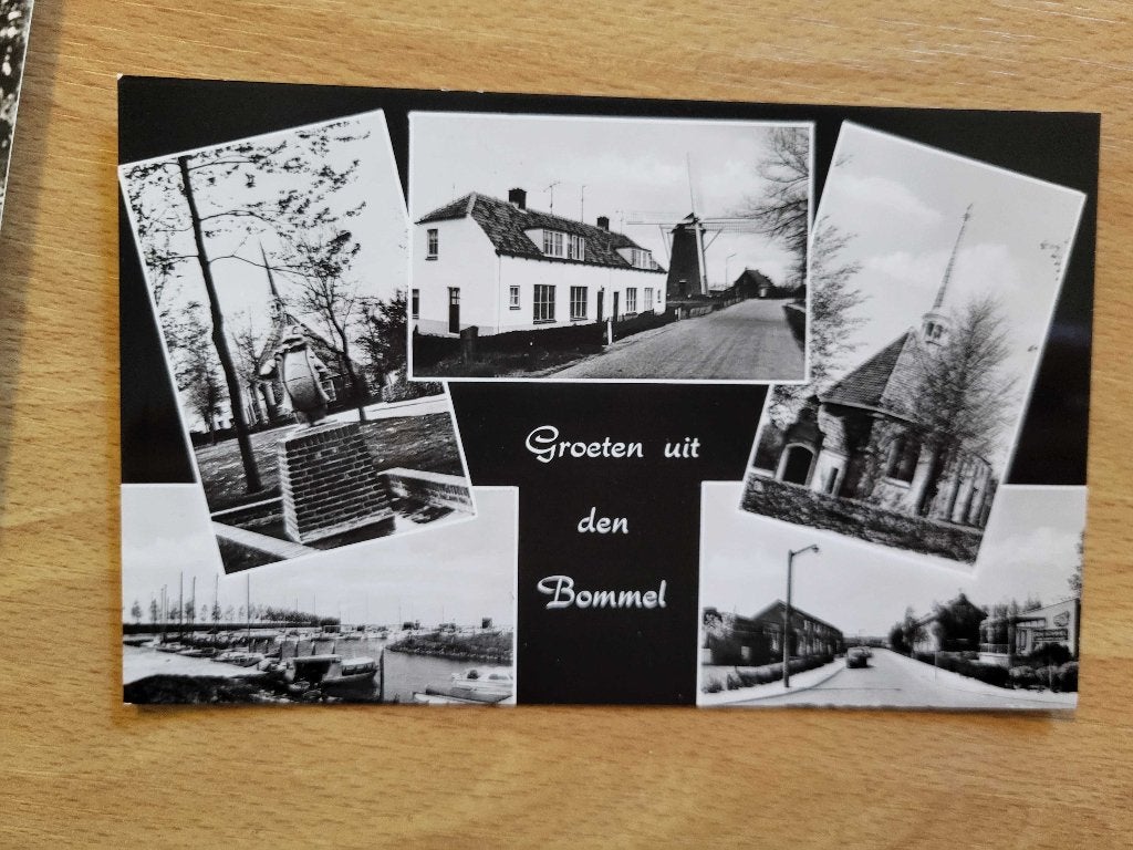 ansicht DEN BOMMEL Meerluik, Verzamelen, Ophalen of Verzenden, Voor 1920, Zuid-Holland