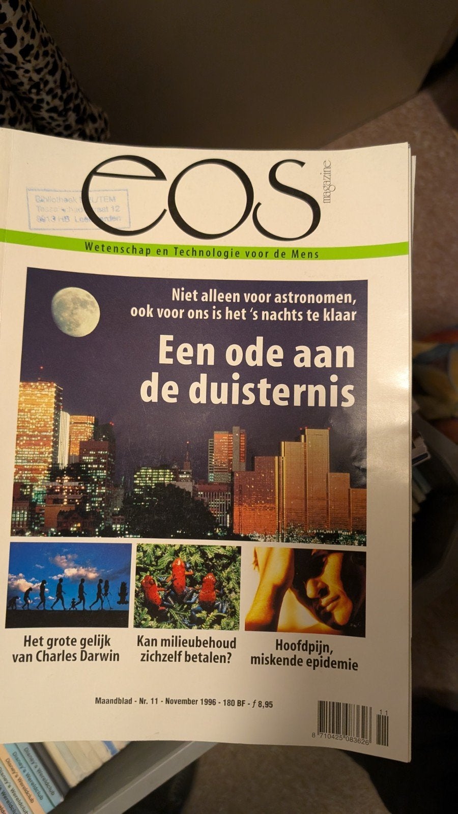 Stapel EOS wetenschap en techniek tijdschriften, Boeken, Ophalen, Gelezen, Wetenschap en Natuur