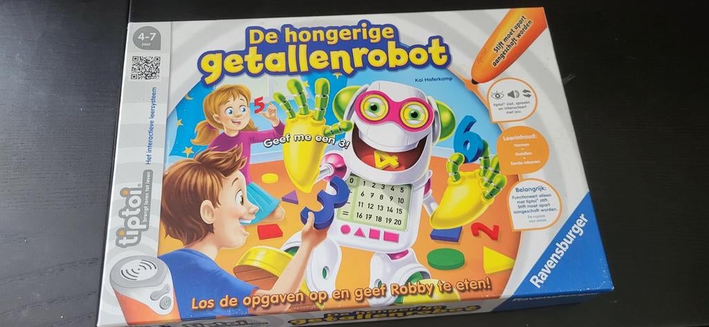 Tiptoi De Hongerige Getallenrobot - Interactief Leersysteem, Ophalen, Gebruikt, Rekenen, Met geluid