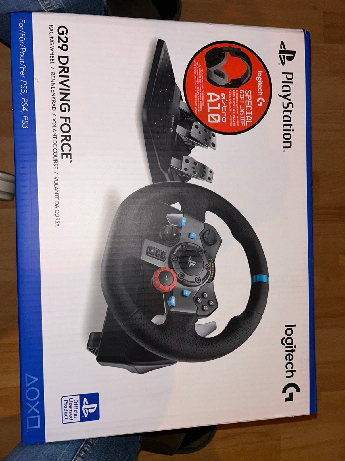 G29 driving force met koptelefoon, Spelcomputers en Games, Ophalen, Zo goed als nieuw, Stuur of Pedalen
