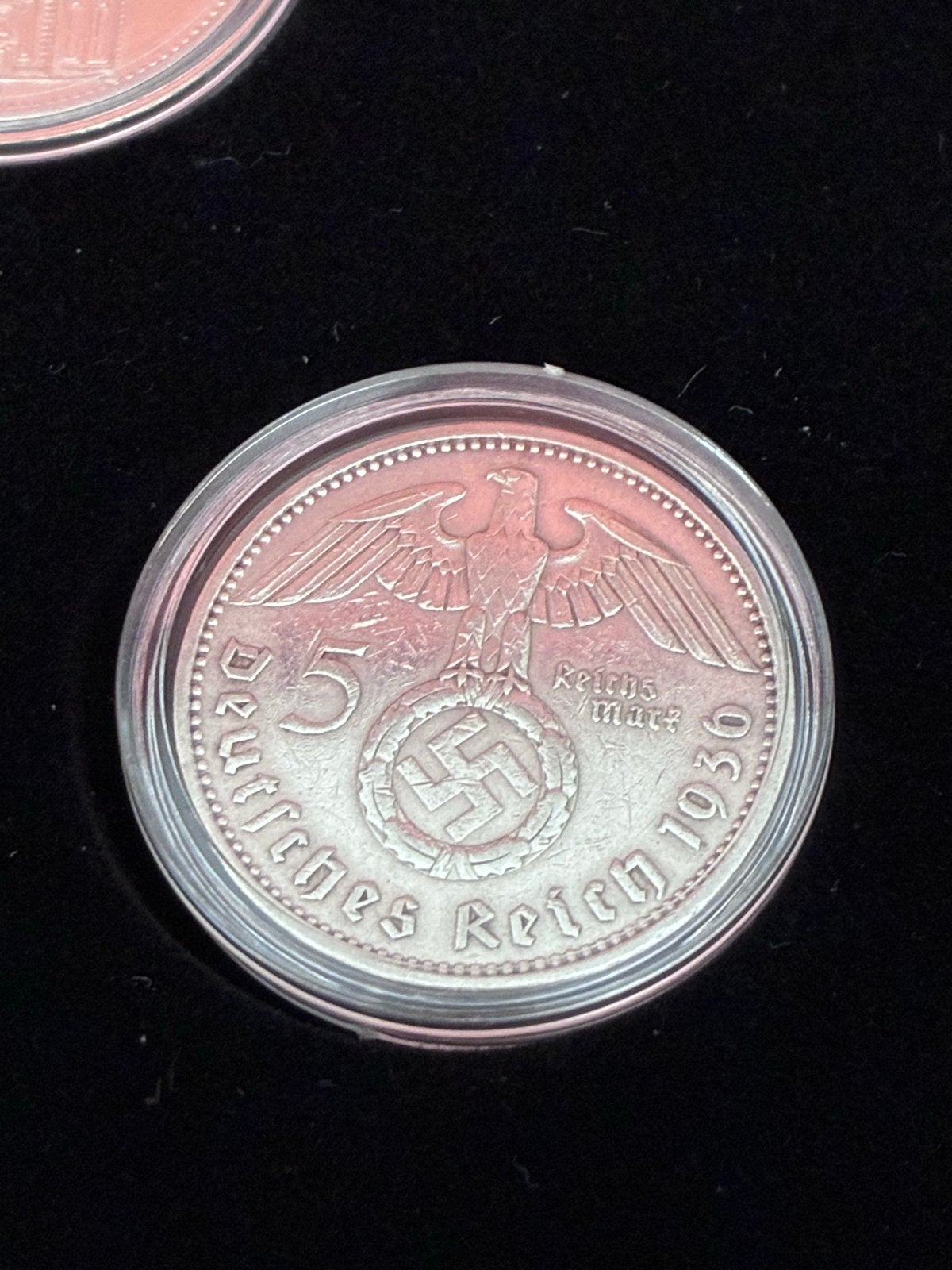 Nazi Duitsland 5 Reichsmark set - Zilveren munten, Ophalen of Verzenden, Duitsland