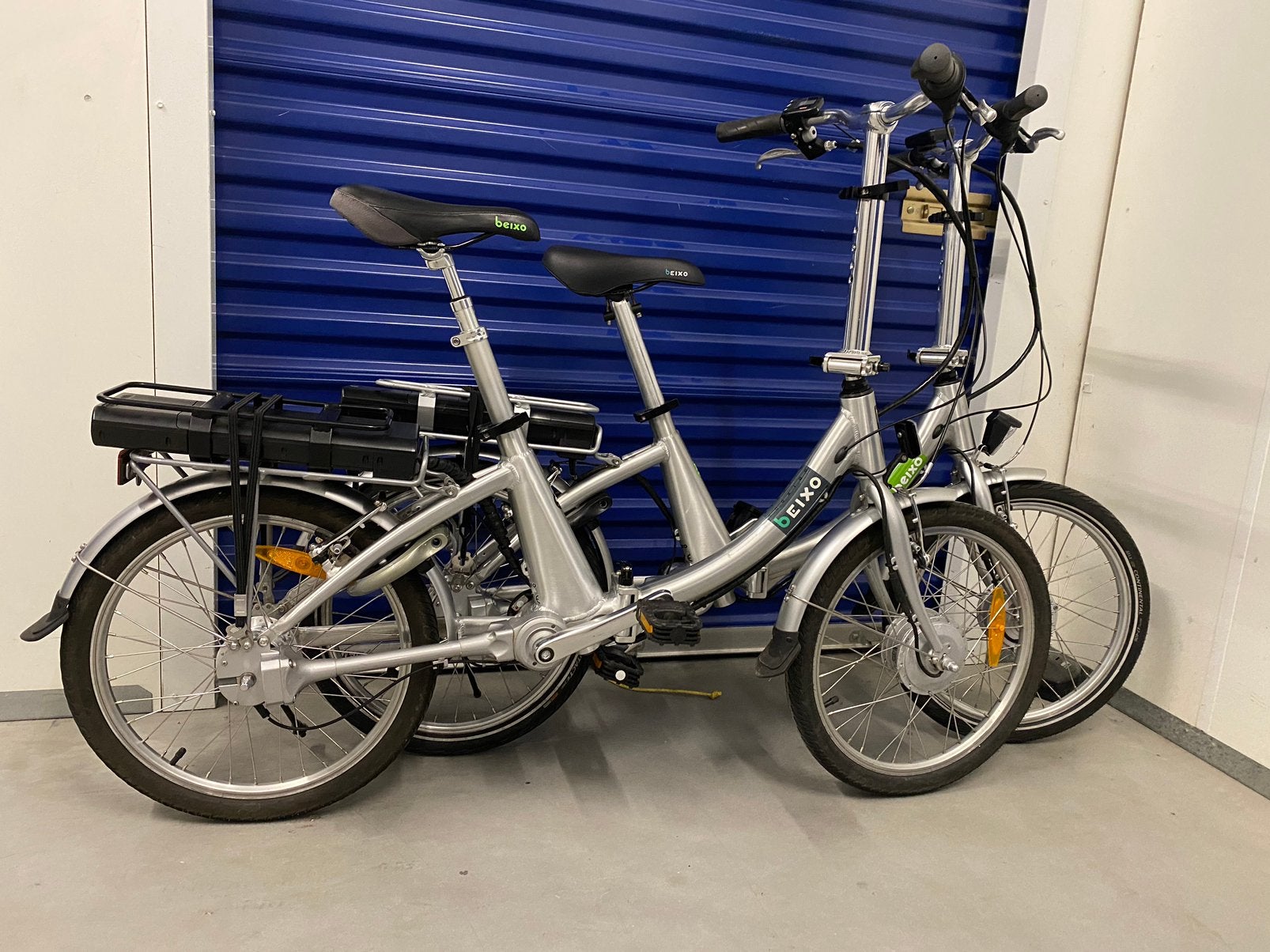 Beixo elelktrische vouwfietsen (Als nieuw), Ophalen, Versnellingen, Zo goed als nieuw, Totaal opvouwbaar