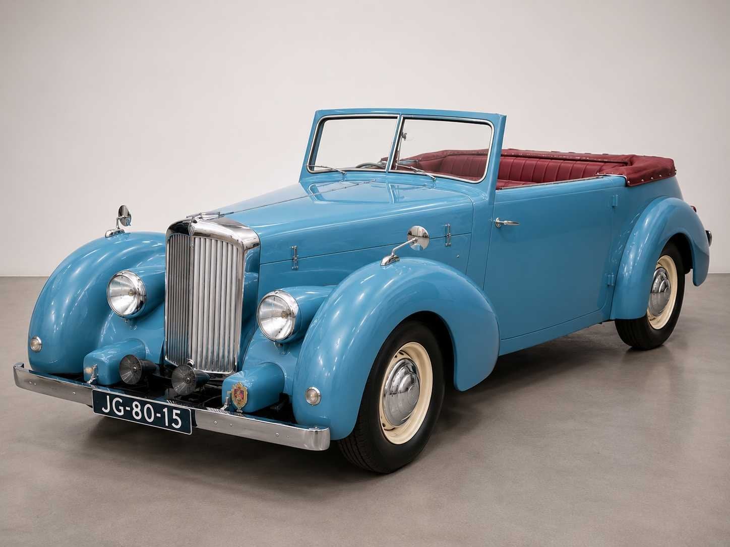 1946 Alvis TA14 Pennock Cabriolet RHD | British Luxury Conve, Auto's, Overige merken, Cabriolet, Bedrijf, Handgeschakeld