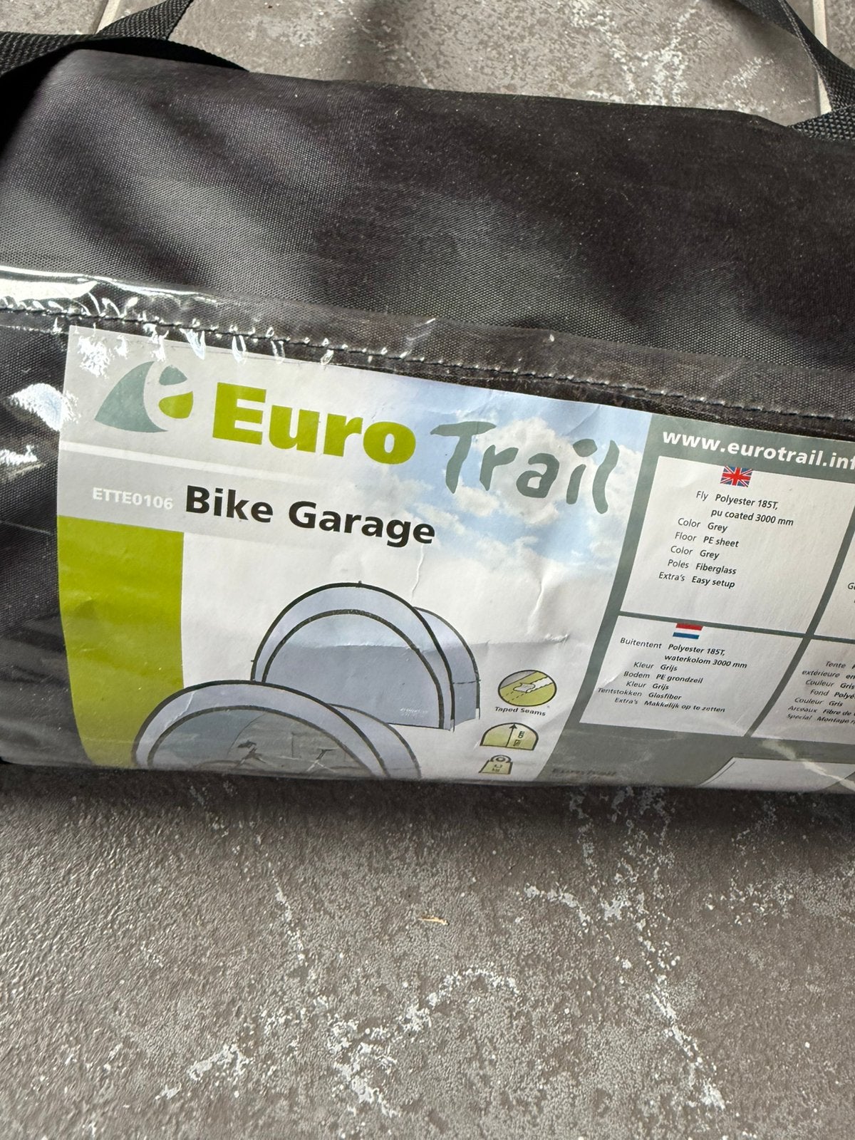 Bike garage Euro Trail NIEUWE FIETS TENT, Ophalen, Zo goed als nieuw