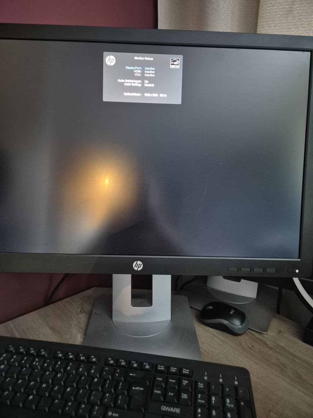 HP EliteDisplay E242 24 inch Full HD Monitor, Computers en Software, Monitoren, Ophalen, Gebruikt, Hp beeldscherm