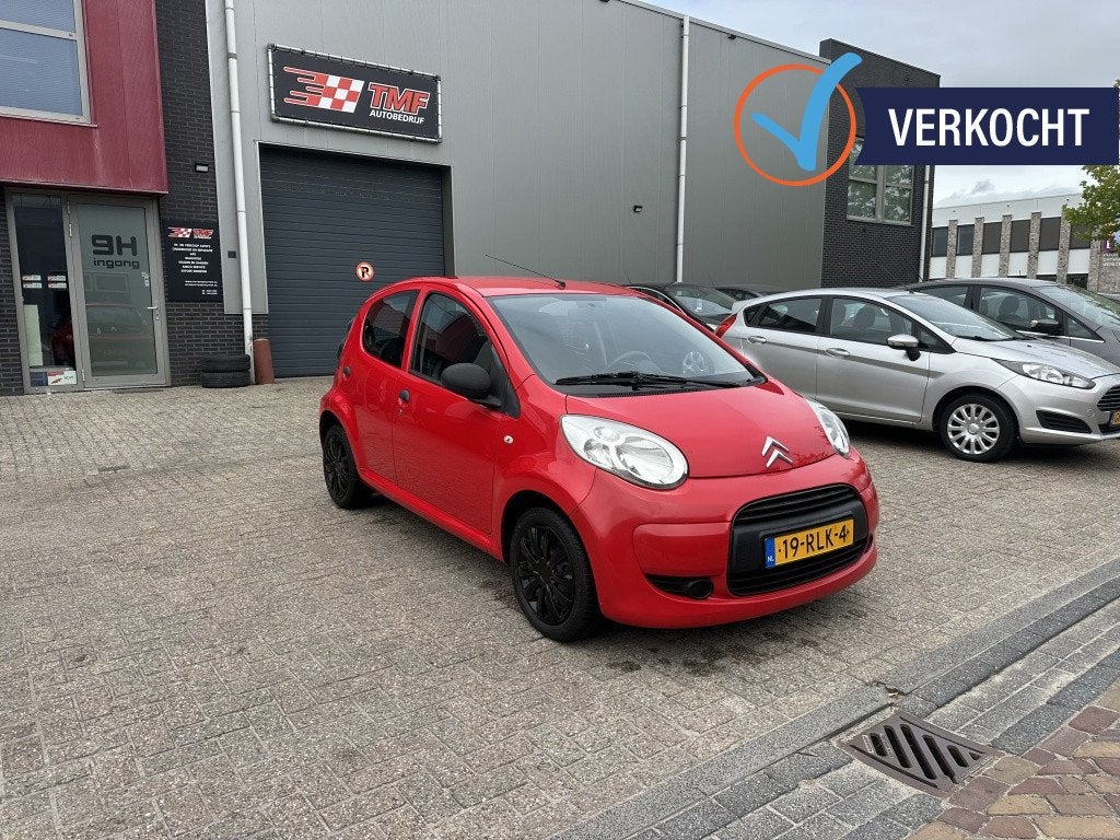 Citroën C1 VERKOCHT 1.0-12V Séduction+ Airco Nw APK NAP 2e, Auto's, Euro 5, Gebruikt, 4 stoelen, C1