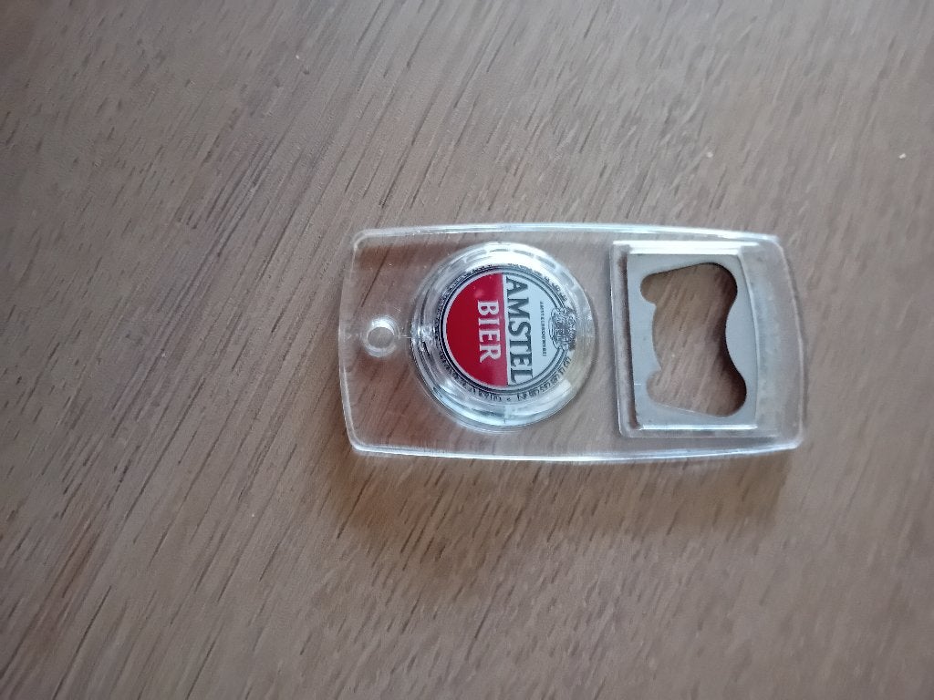 Amstel fles opener, Verzamelen, Ophalen of Verzenden, Zo goed als nieuw, Flesopener, Amstel