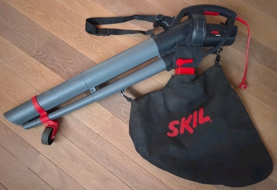 SKIL 0792 Bladblazer/Zuiger met Versnipperfunctie 2800W, Ophalen, Gebruikt, Handgedragen, Met opvangzak