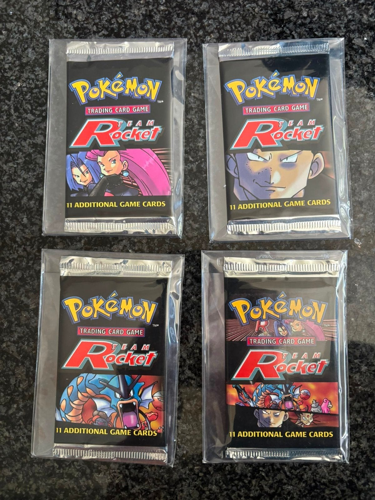 Pokémon Team Rocket Booster Pack Art Set, Ophalen of Verzenden, Nieuw, Booster